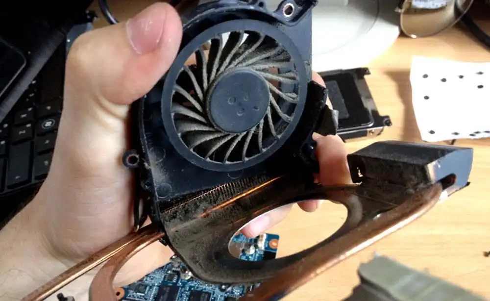 Чистка ноутбука HP от пыли в Протвино | Замена термопасты