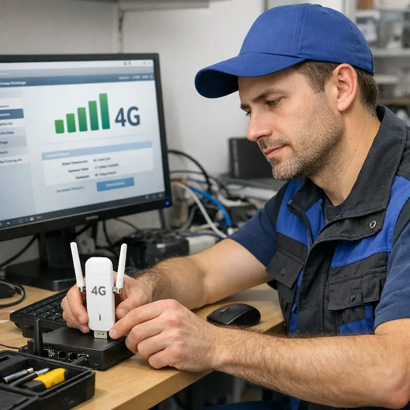 Настройка LTE модема в Протвино