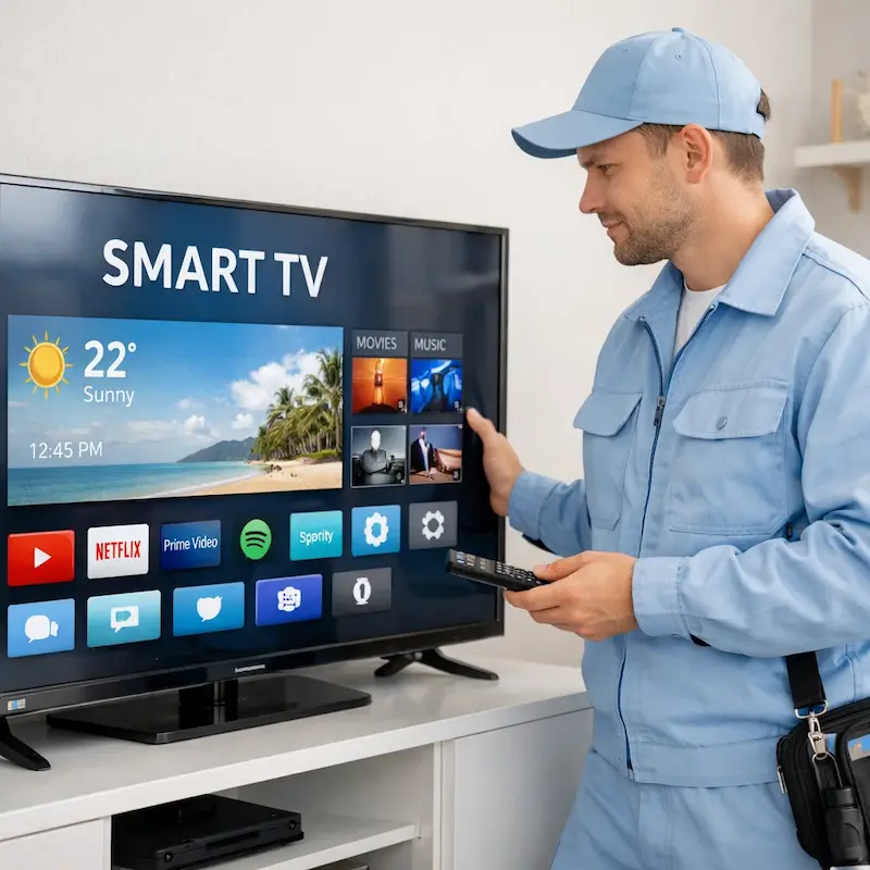 Настройка Smart TV в Протвино