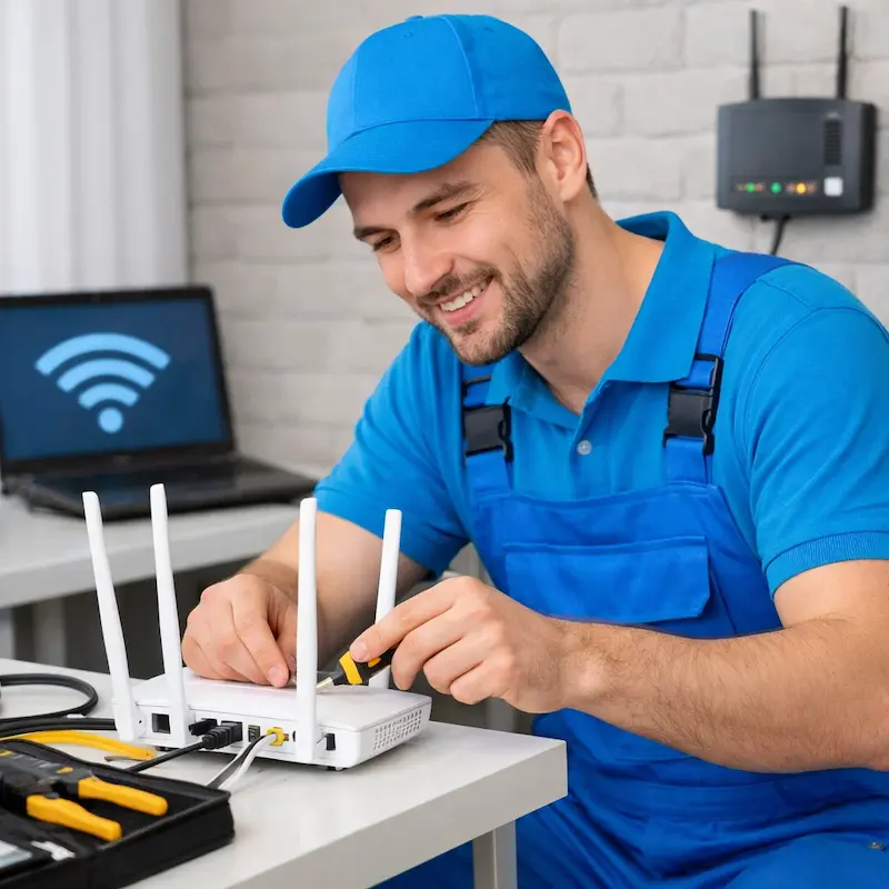 Настройка Wi - Fi в Протвино