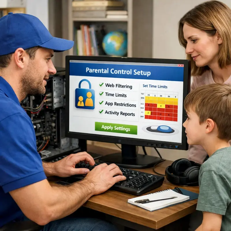 установка родительского контроля в Протвино