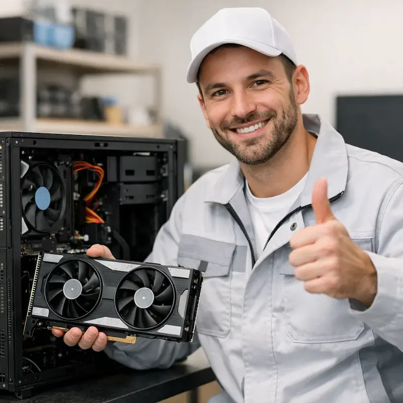 установка видеокарты на ПК в Протвино