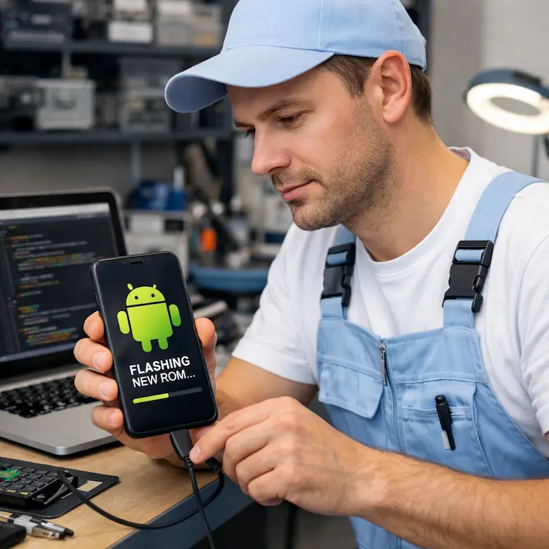 Прошивка Android в Протвино