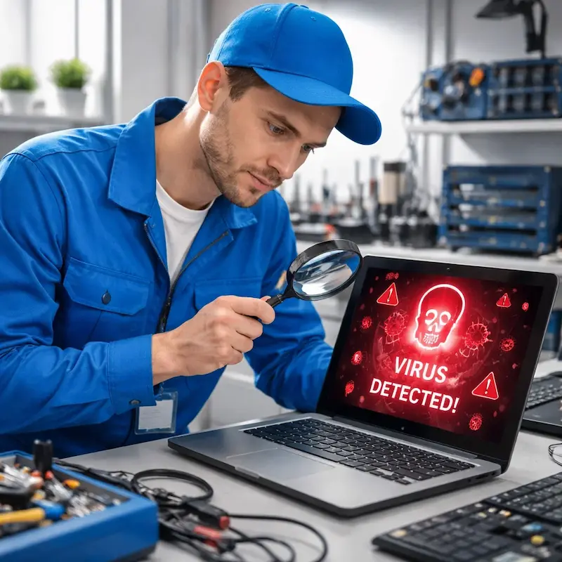 Поиск компьютерных вирусов в Протвино